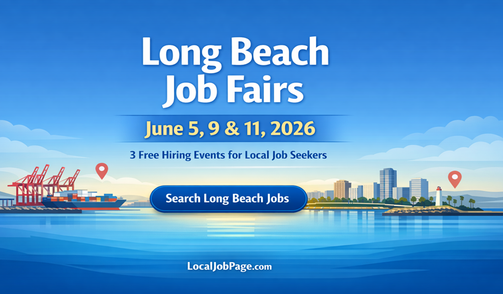 Looking for Work in Long Beach? 3 Job Fairs This June